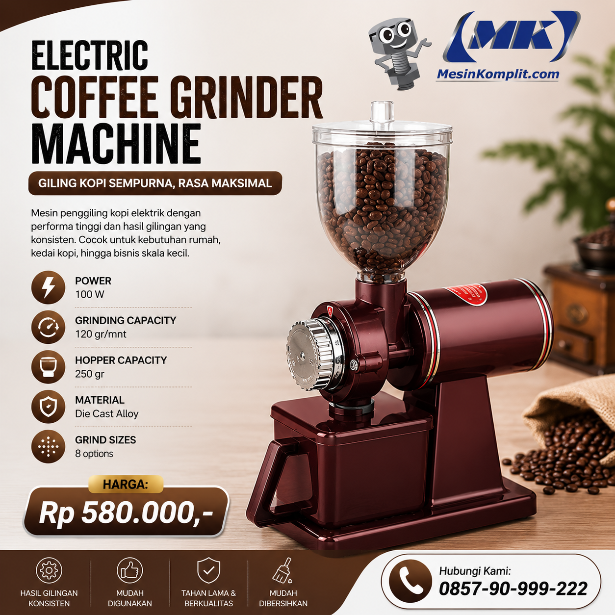 Mesin Kopi Grinder (...